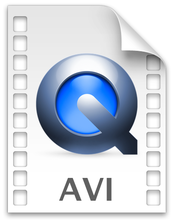 Mac OS X 下的 AVI 图标