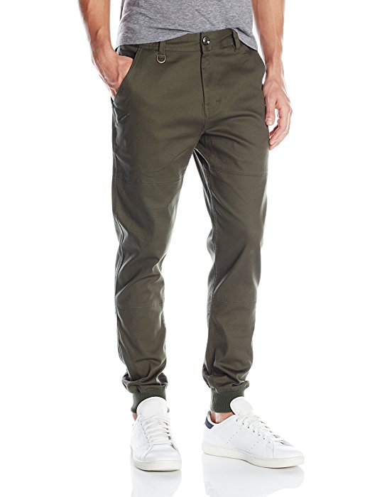 mens legacy stretch jogger pant with water resistant coat